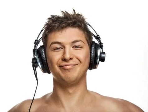 Handsome DJ Stock Photos