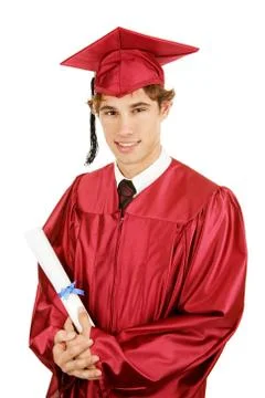 Handsome Grad Foto stock