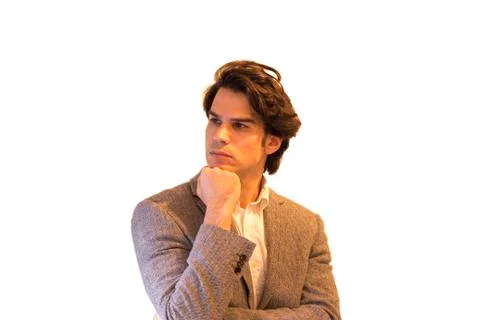 Handsome man doubting  Photos