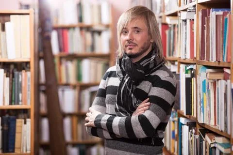 Handsome man looking at camera Stock Photos