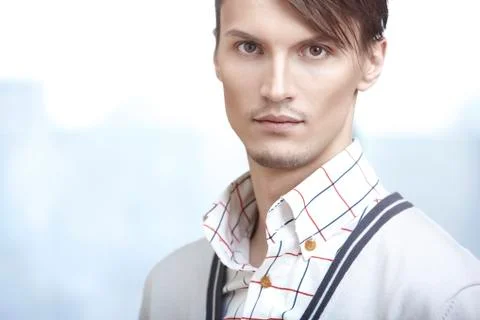 Handsome man Stock Photos
