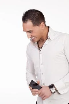 Handsome man Stock Photos