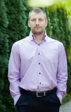 Handsome man Stock Photos