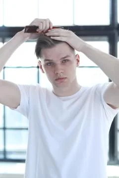 Handsome man Stock Photos