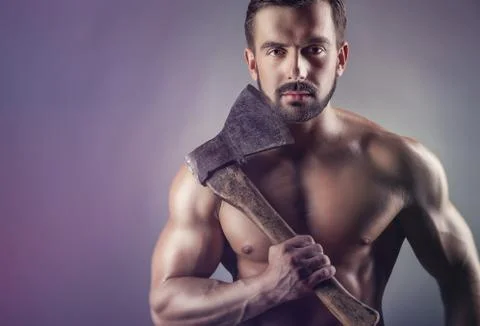 Handsome man Foto stock