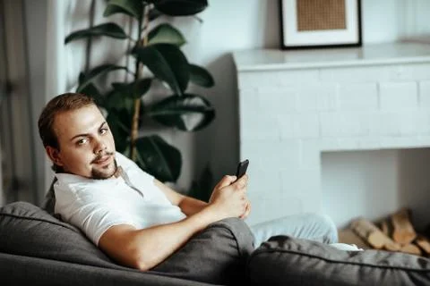Handsome man Stock Photos