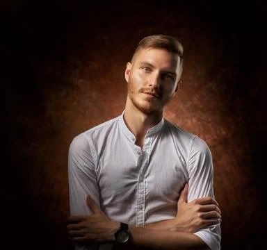 Handsome man Stock Photos