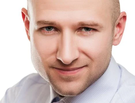 Handsome man portrait Stock Photos