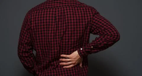 Handsome man posing in studio Stock Photos