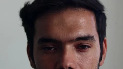 Handsome man smiling on camera. Stock Footage 167629784