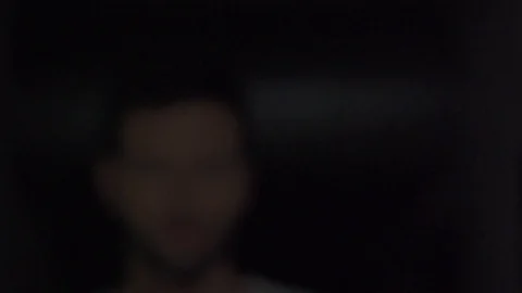 Handsome man walking towards the camera in slow motion Video stock 73023088