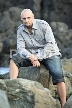 Handsome men Stock Photos