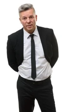 Handsome mid age man Stock Photos