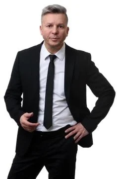 Handsome mid age man Stock Photos