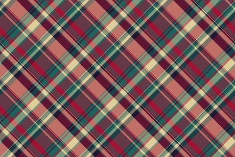 Handsome plaid background pattern, rough tartan vector check. Crossed seaml.. Illustrazione stock