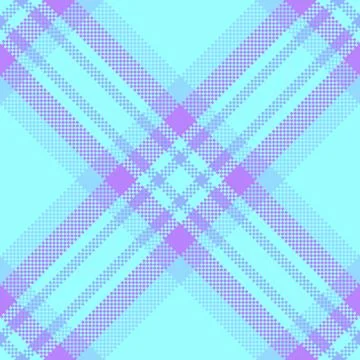 Handsome plaid vector fabric, sky texture pattern tartan. Kitchen check sea.. イラスト素材