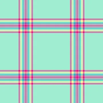 Handsome seamless background vector, straight check tartan fabric. Woman pl.. Stock Illustration
