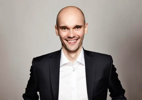 Handsome Smiling Man Stock Photos