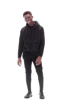 Handsome stylish guy looking at the camera. isolated on white Stock Photos