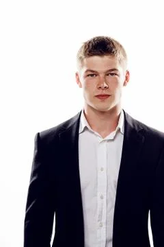 Handsome stylish man Stockfoto's