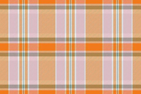 Handsome textile vector seamless, multicolored plaid texture check. Satin t.. Stock Illustration
