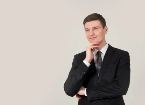 Handsome young businessman Stock-Fotos