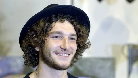 Handsome young guy delight Stock Footage 138882357