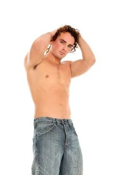 Handsome young guy Stock Photos