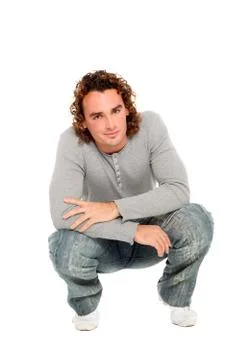 Handsome young guy Stock Photos