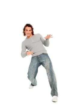 Handsome young guy Stock Photos