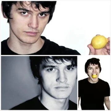 Handsome young man Stock Photos