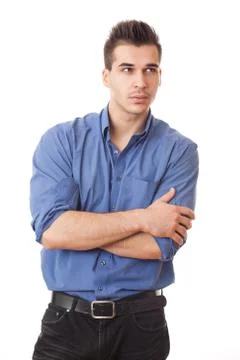 Handsome young man. Stock Photos