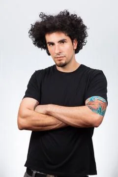 Handsome young man Stock Photos