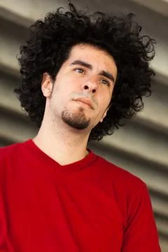 Handsome young man Stock Photos