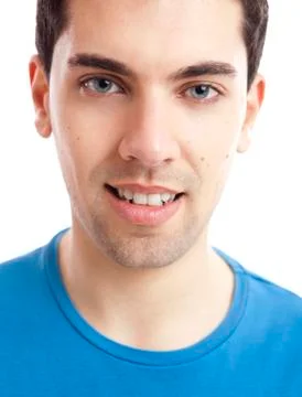 Handsome young man Stock Photos