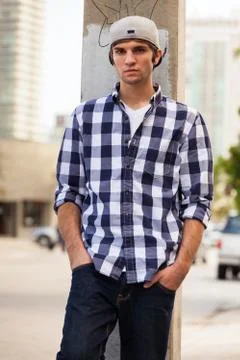 Handsome young man Foto stock