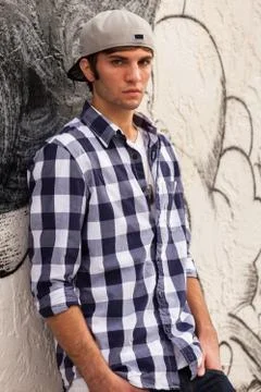 Handsome young man Stock Photos