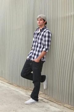 Handsome young man Stock Photos