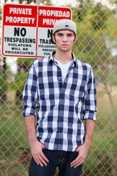 Handsome young man Stock Photos