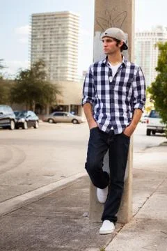 Handsome young man Stock Photos
