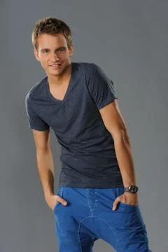 Handsome young man Foto stock