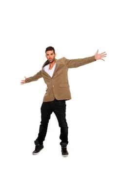 Handsome young man Stock Photos