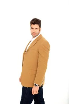 Handsome young man Stock Photos