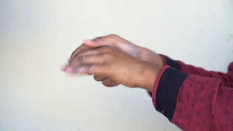 Handwashing for maintaining cleanliness Stock Footage 129666713