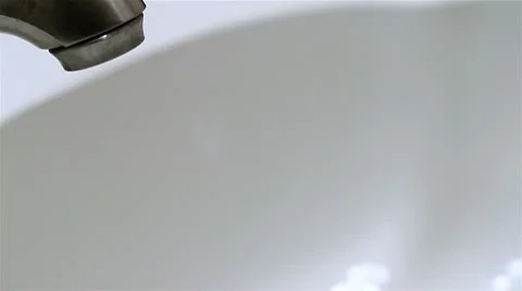 Handwashing at the sink Stock Footage 10735341