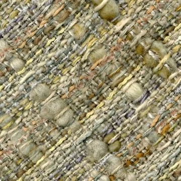 Handwoven striped fabric texture in beige Stock Photos