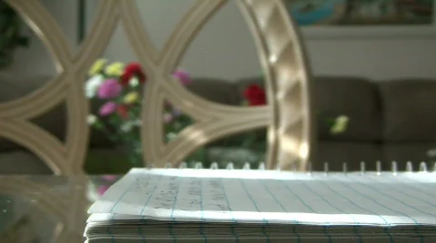 Handwriting  Stock Footage 651032