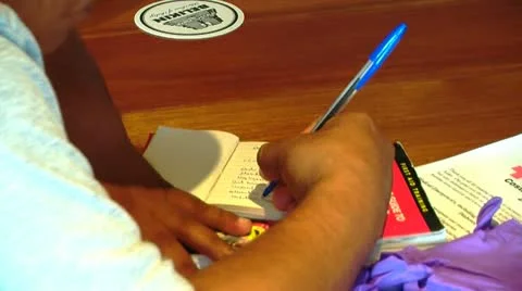 Handwriting Stock Footage 10872308