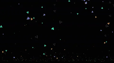 Handwriting particles Stock Footage 66938136