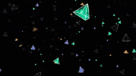 Handwriting particles Stock Footage 66938145